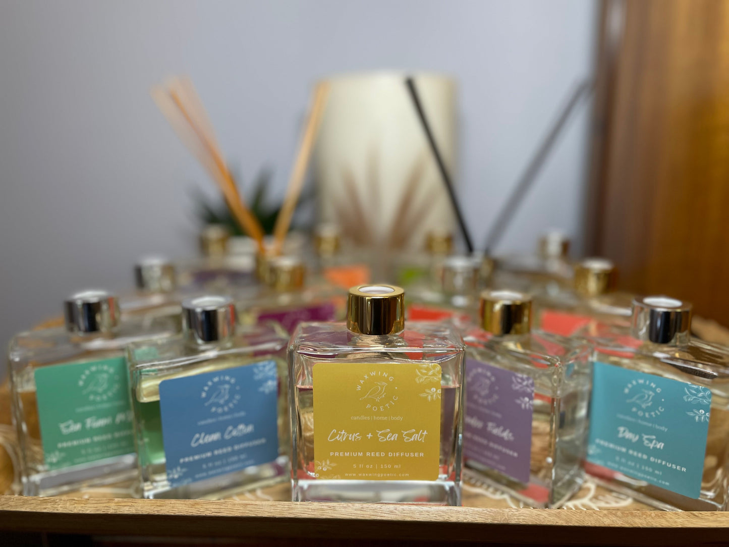 Citrus + Sea Salt | Premium Reed Diffuser