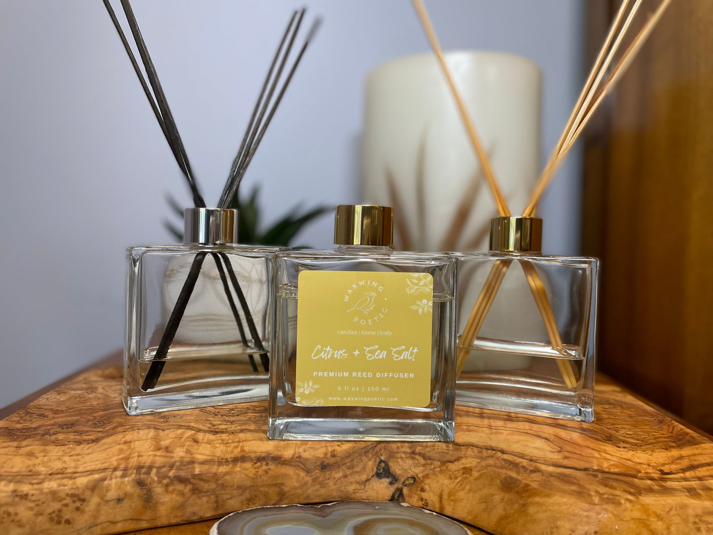 Citrus + Sea Salt | Premium Reed Diffuser