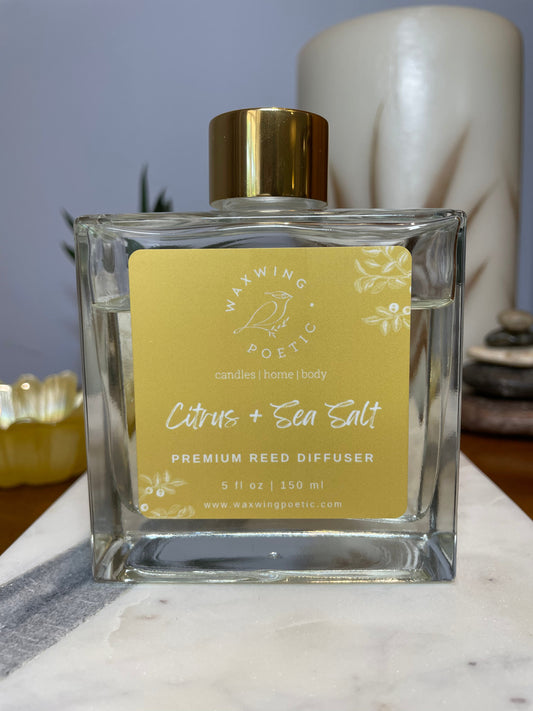 Citrus + Sea Salt | Premium Reed Diffuser