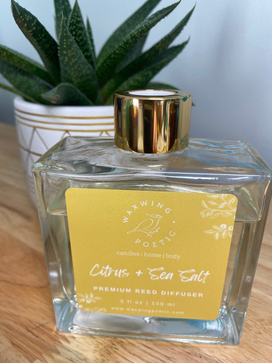 Citrus + Sea Salt | Premium Reed Diffuser