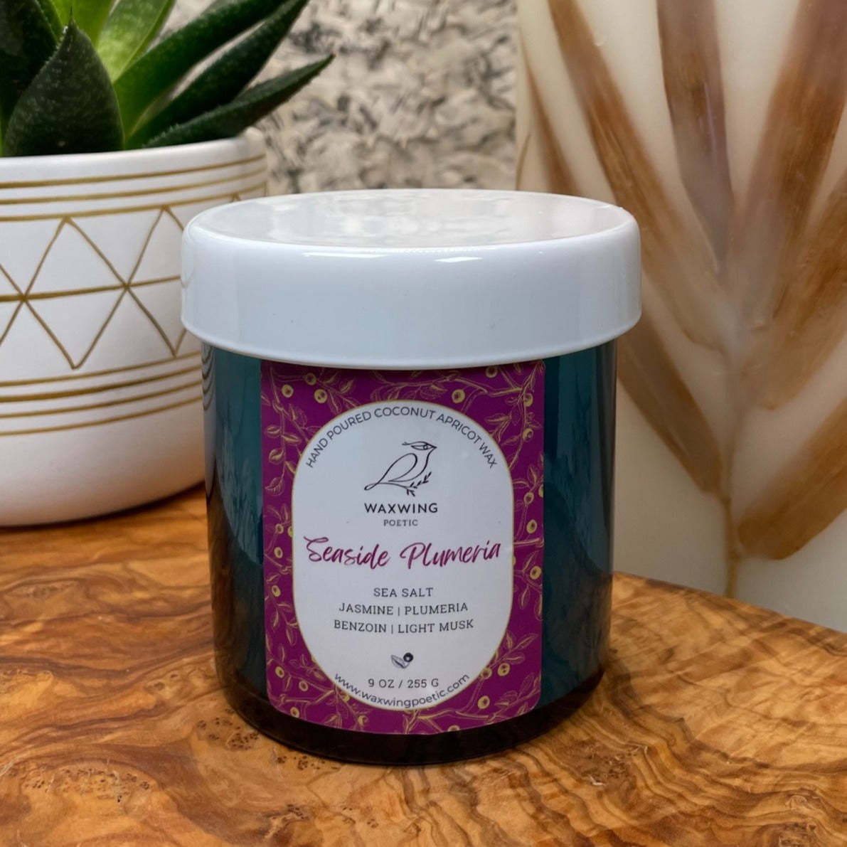 Seaside Plumeria | Coconut Apricot Wax Candle