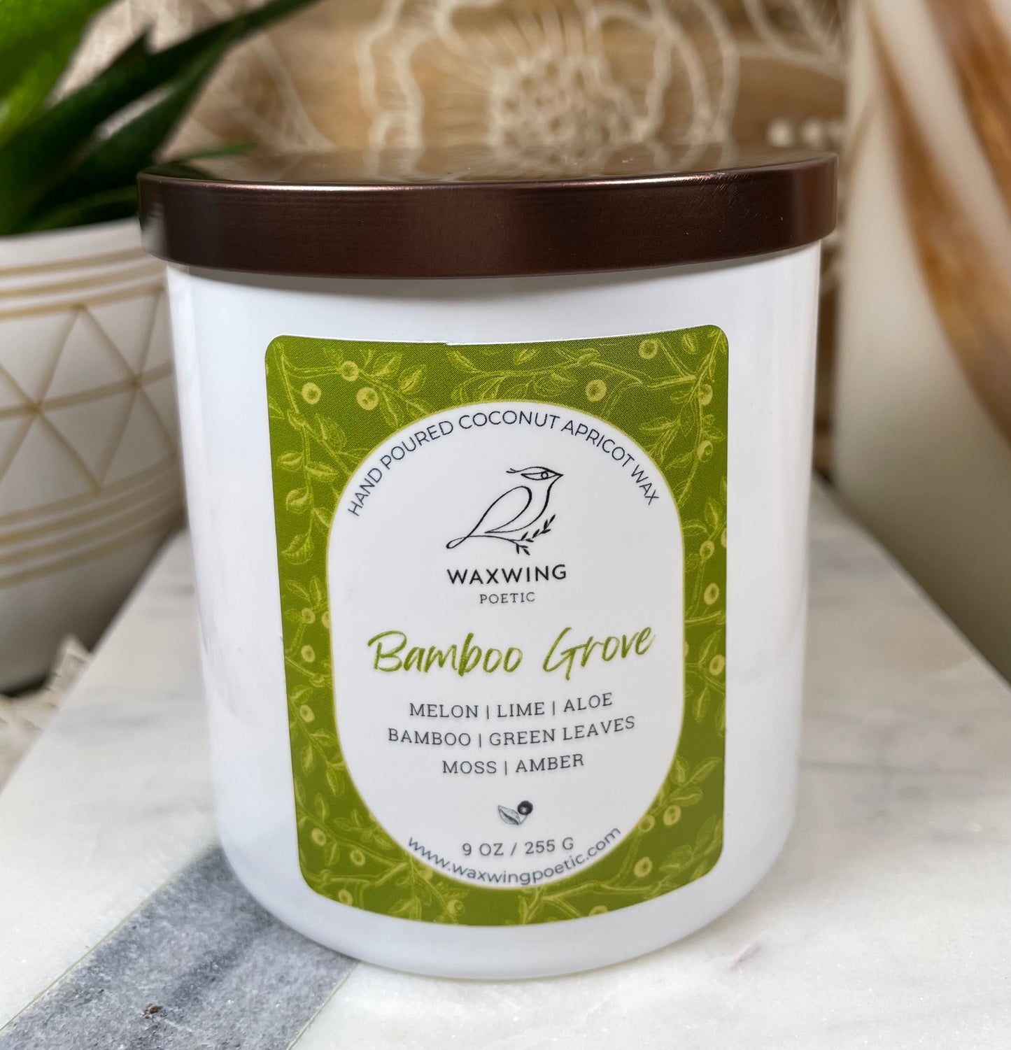 Bamboo Grove | Coconut Apricot Wax Candle
