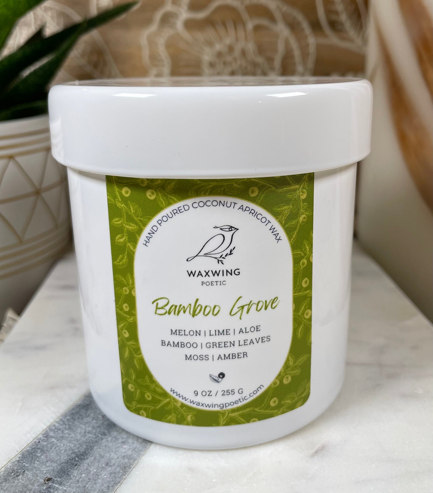 Bamboo Grove | Coconut Apricot Wax Candle