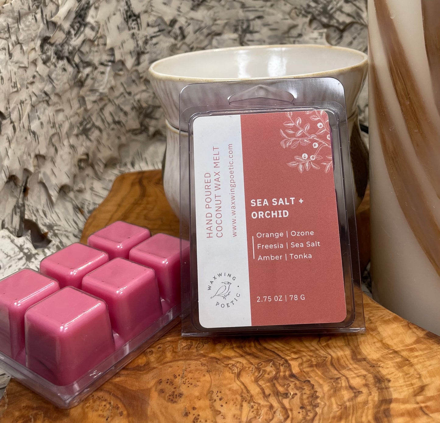 Sea Salt + Orchid | Coconut Wax Melt