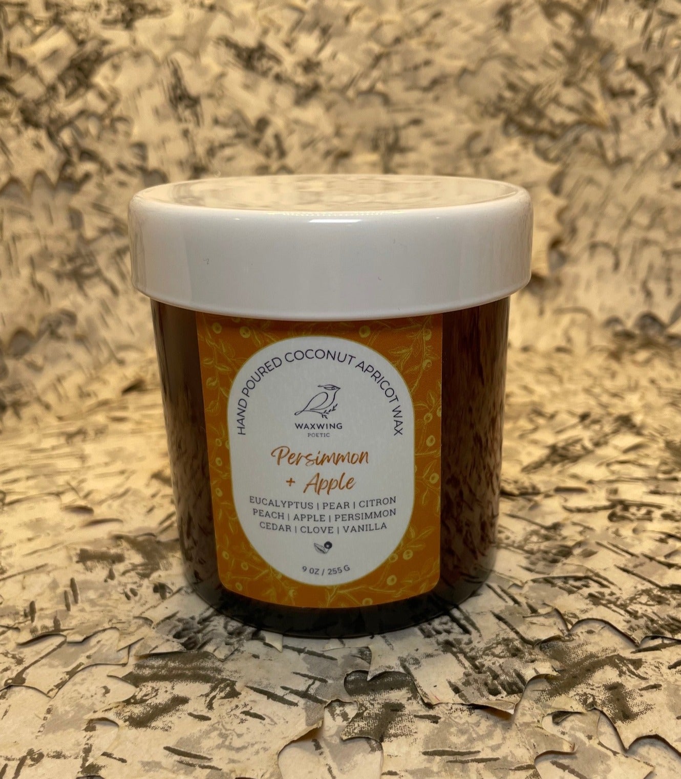 Persimmon + Apple | Coconut Apricot Wax Candle