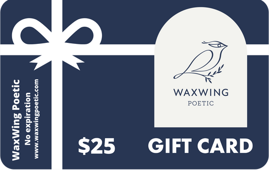 WaxWing Poetic Gift Cards