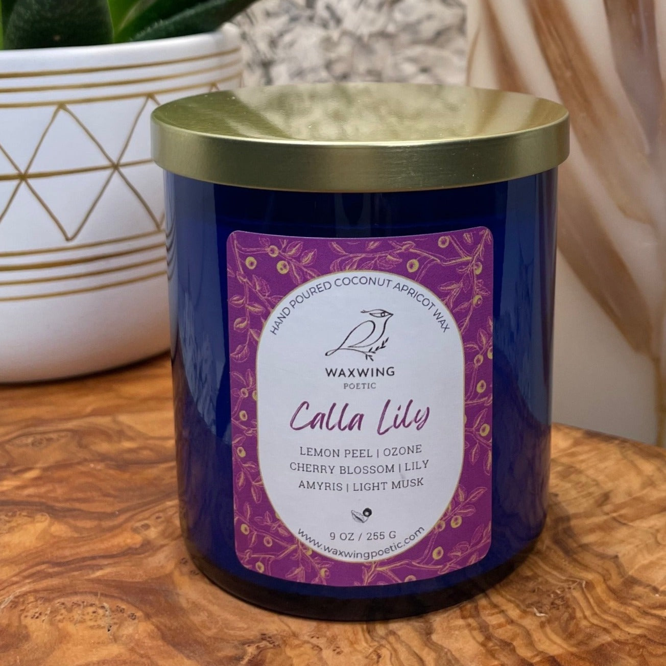 Calla Lily | Coconut Apricot Wax Candle
