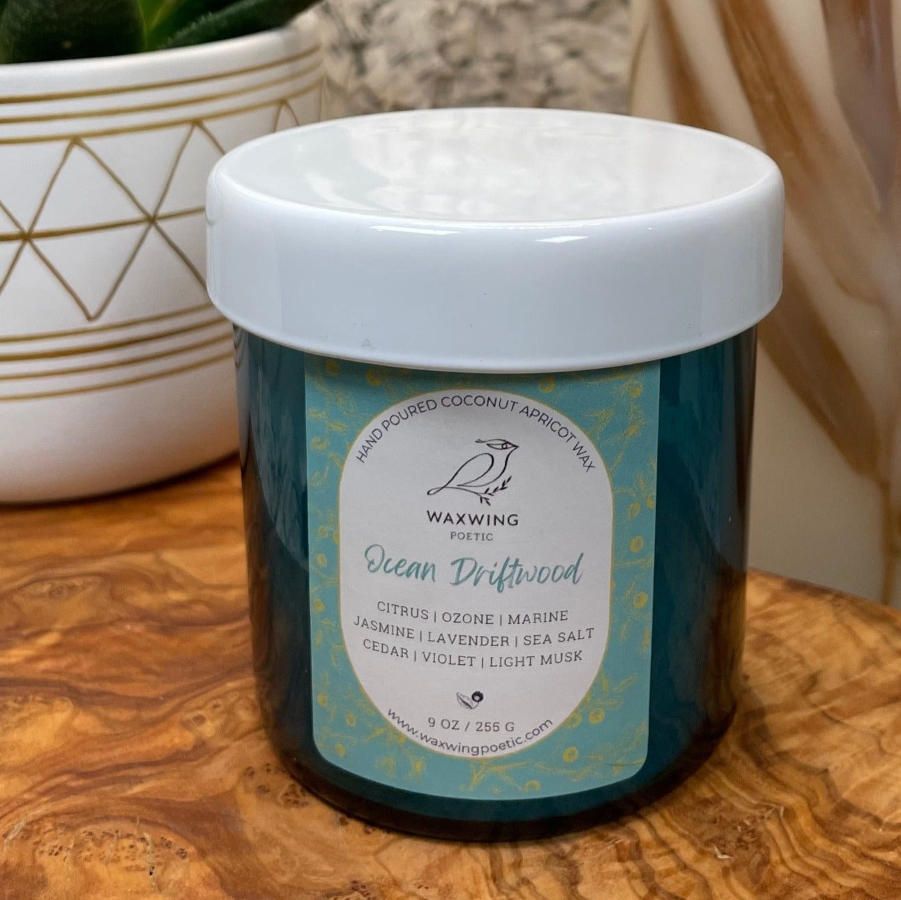 Ocean Driftwood | Coconut Apricot Wax Candle