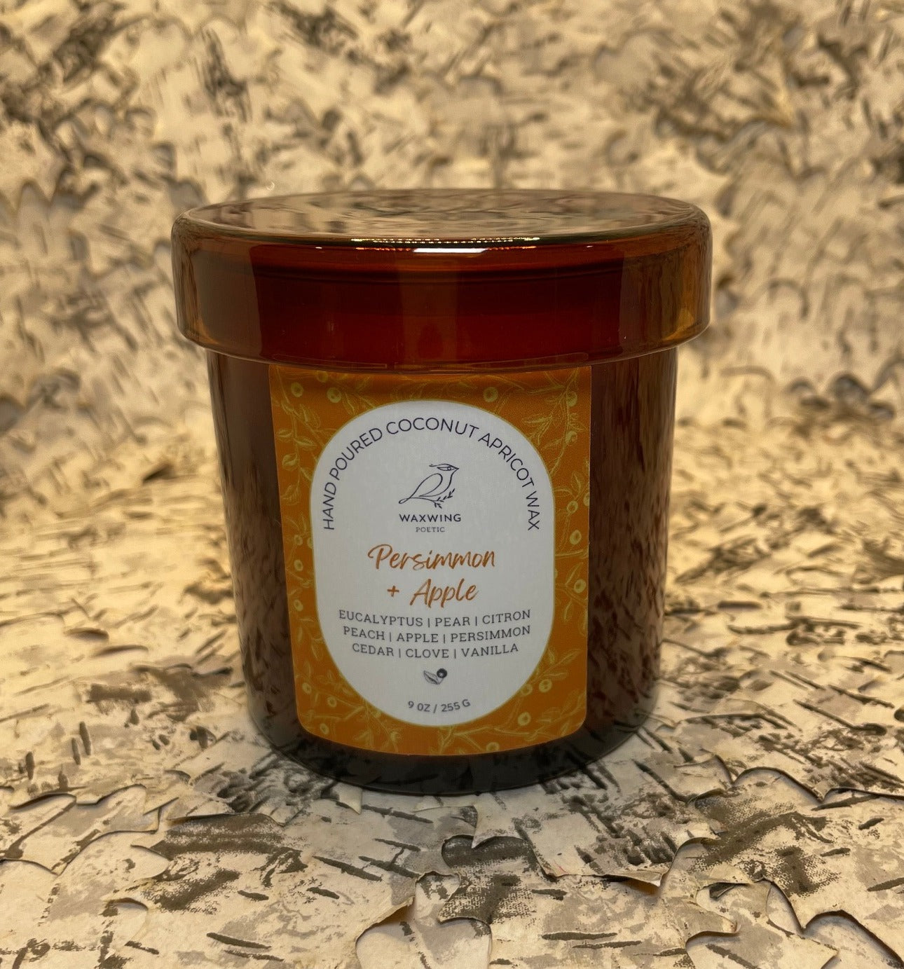 Persimmon + Apple | Coconut Apricot Wax Candle