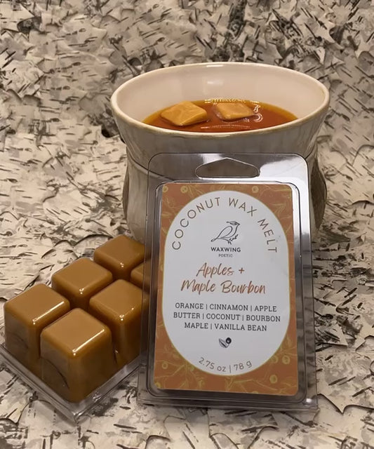 Apples + Maple Bourbon | Coconut Wax Melt
