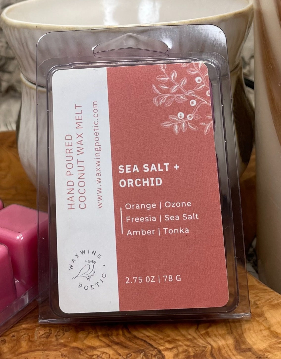 Sea Salt + Orchid | Coconut Wax Melt