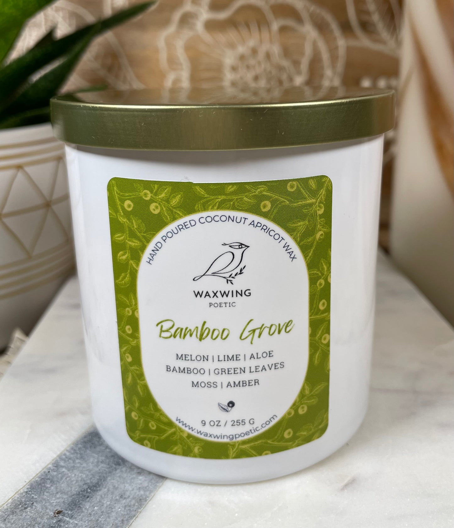 Bamboo Grove | Coconut Apricot Wax Candle