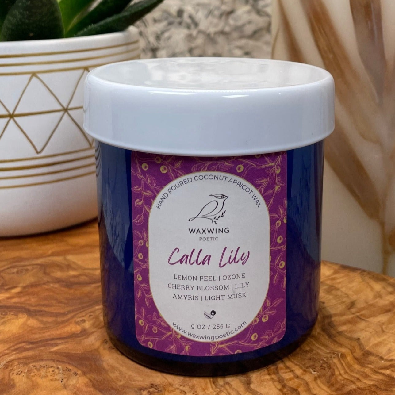 Calla Lily | Coconut Apricot Wax Candle
