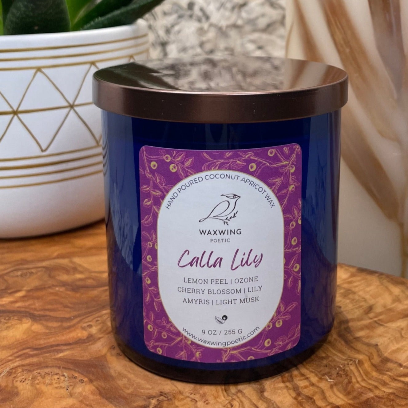 Calla Lily | Coconut Apricot Wax Candle