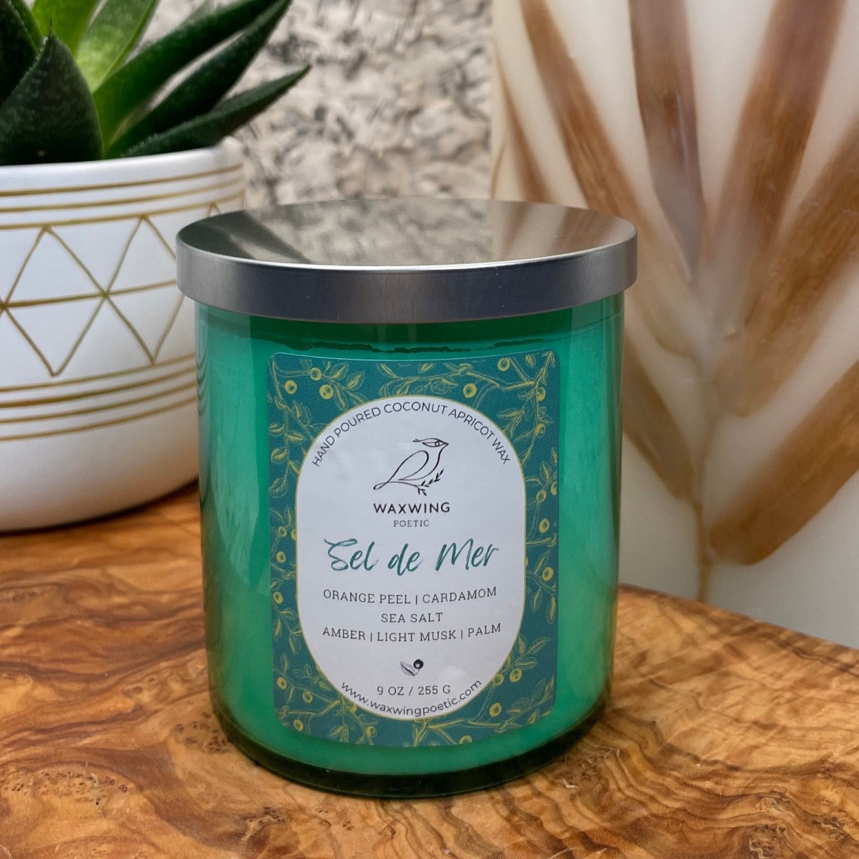 Sel de Mer | Coconut Apricot Wax Candle