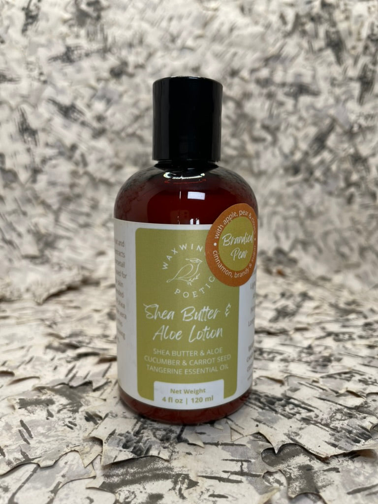 Shea Butter + Aloe Lotion | Brandied Pear