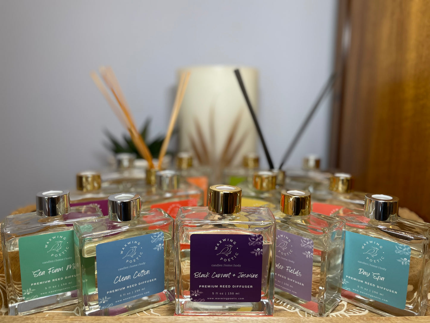 Black Currant + Jasmine | Premium Reed Diffuser