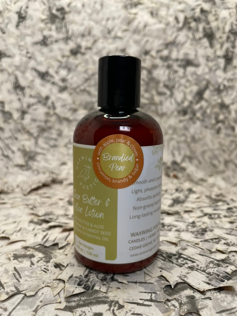Shea Butter + Aloe Lotion | Brandied Pear