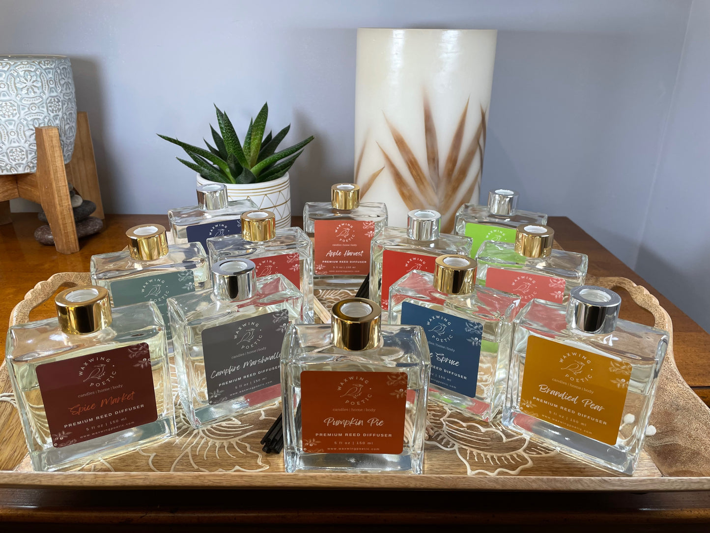 Brandied Pear | Premium Reed Diffuser