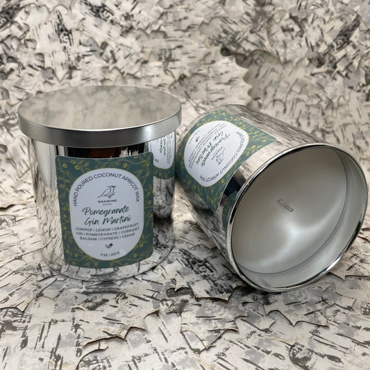 Pomegranate Gin Martini | Coconut Apricot Wax Candle