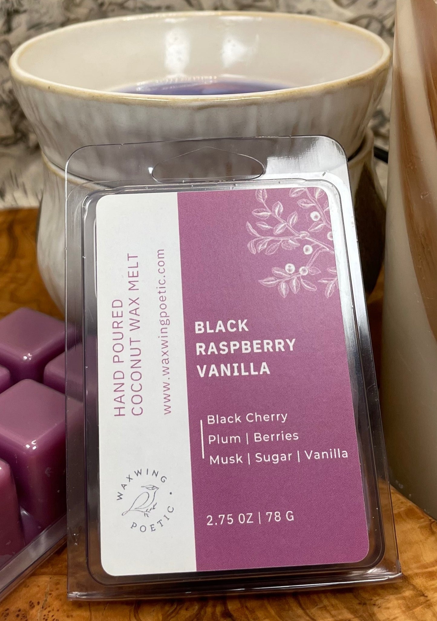 Black Raspberry Vanilla | Coconut Wax Melt