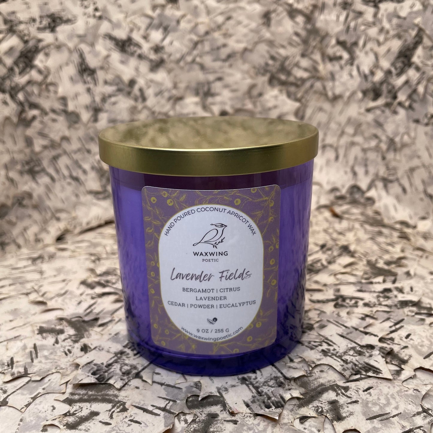 Lavender Fields | Coconut Apricot Wax Candle