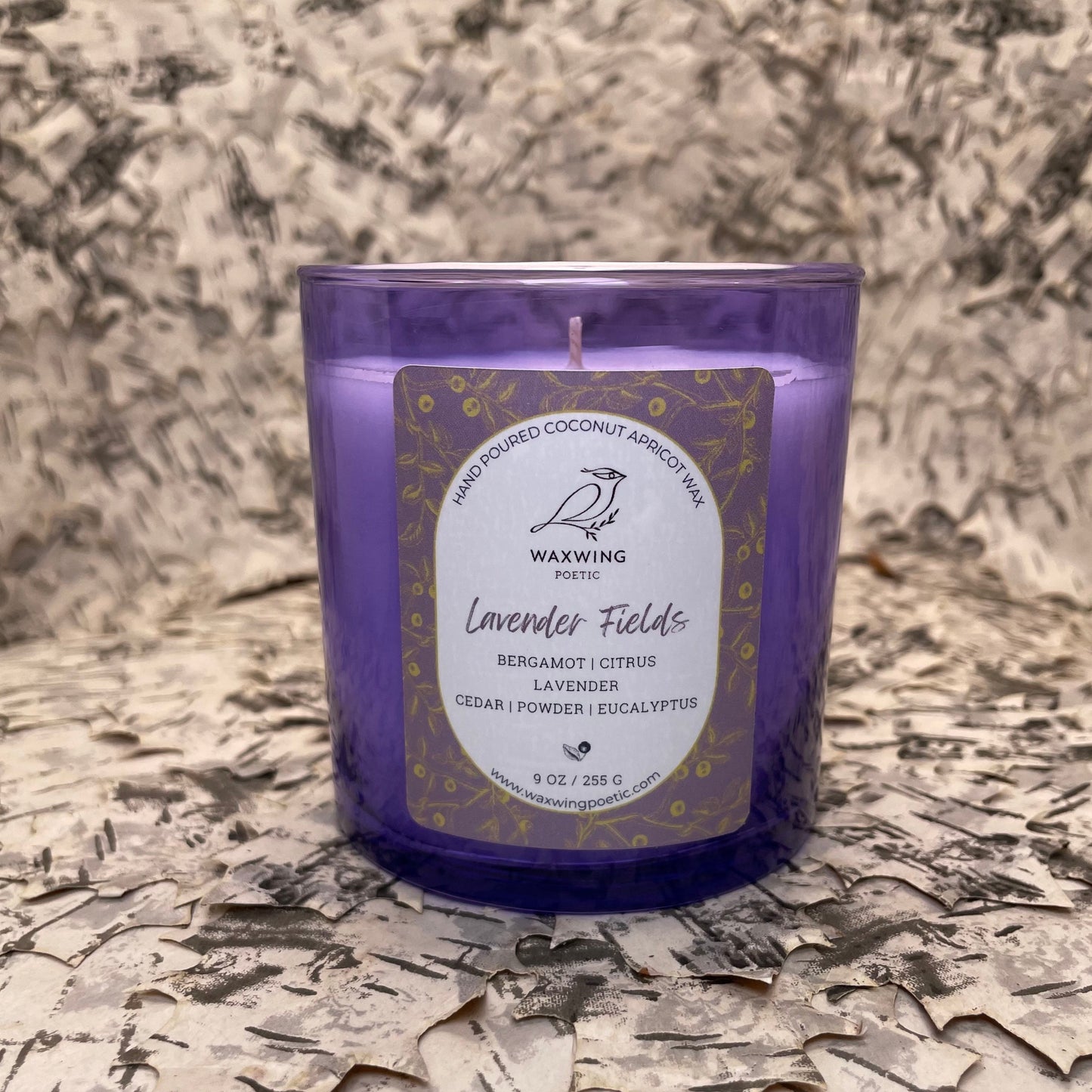 Lavender Fields | Coconut Apricot Wax Candle