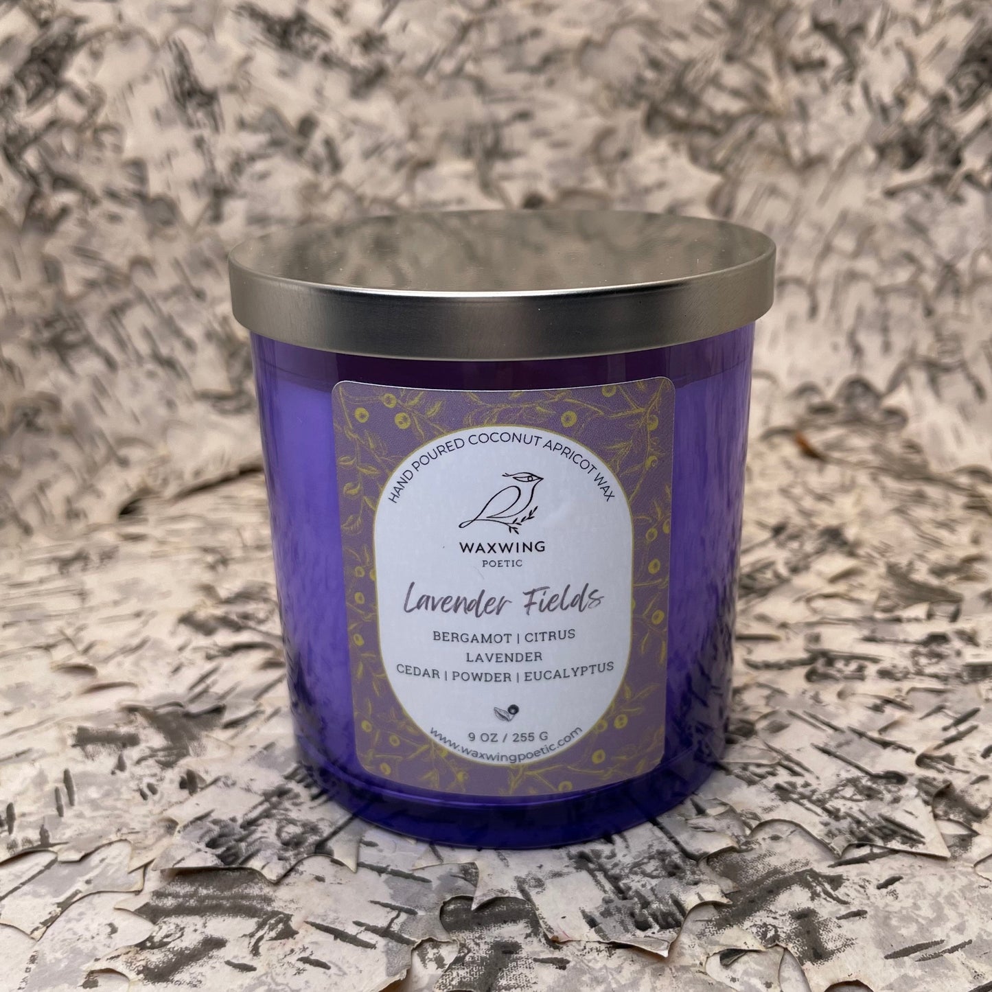 Lavender Fields | Coconut Apricot Wax Candle