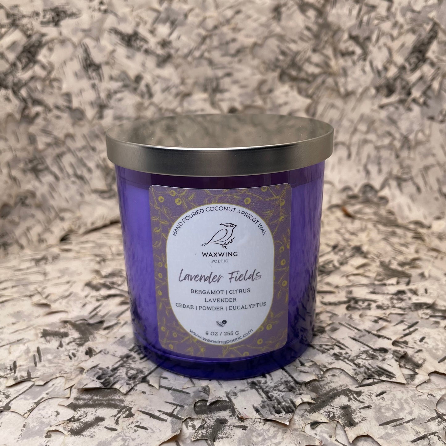 Lavender Fields | Coconut Apricot Wax Candle