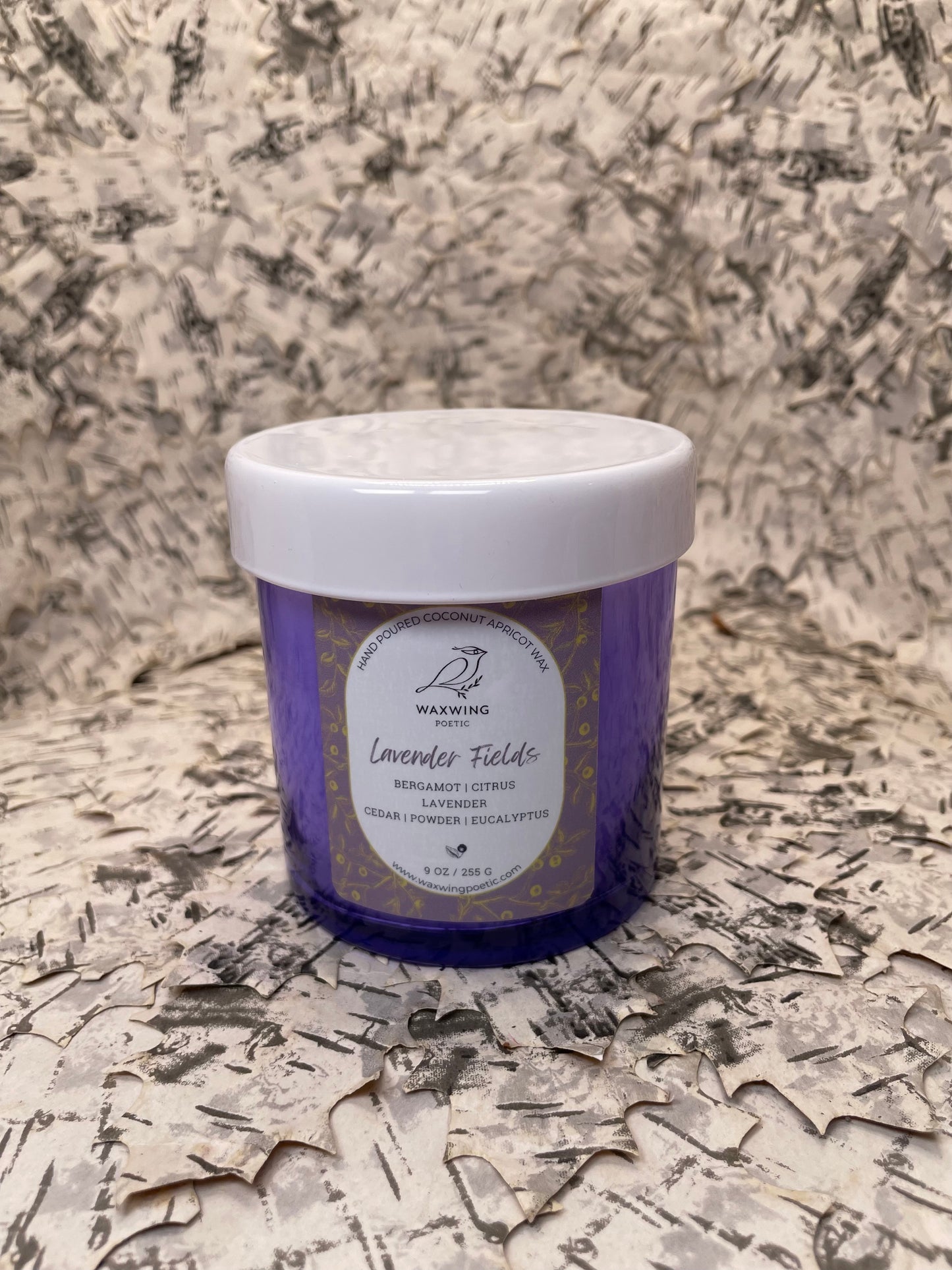 Lavender Fields | Coconut Apricot Wax Candle