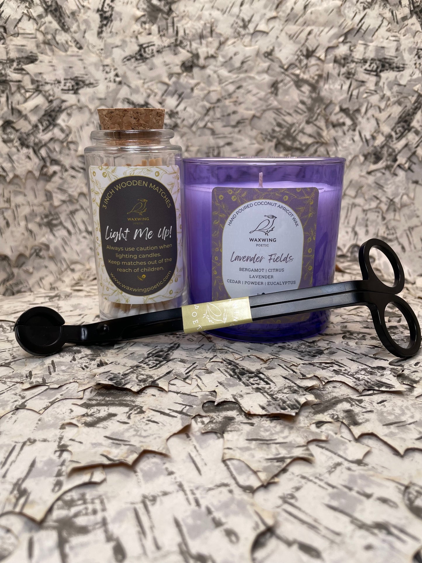 Lavender Fields | Coconut Apricot Wax Candle