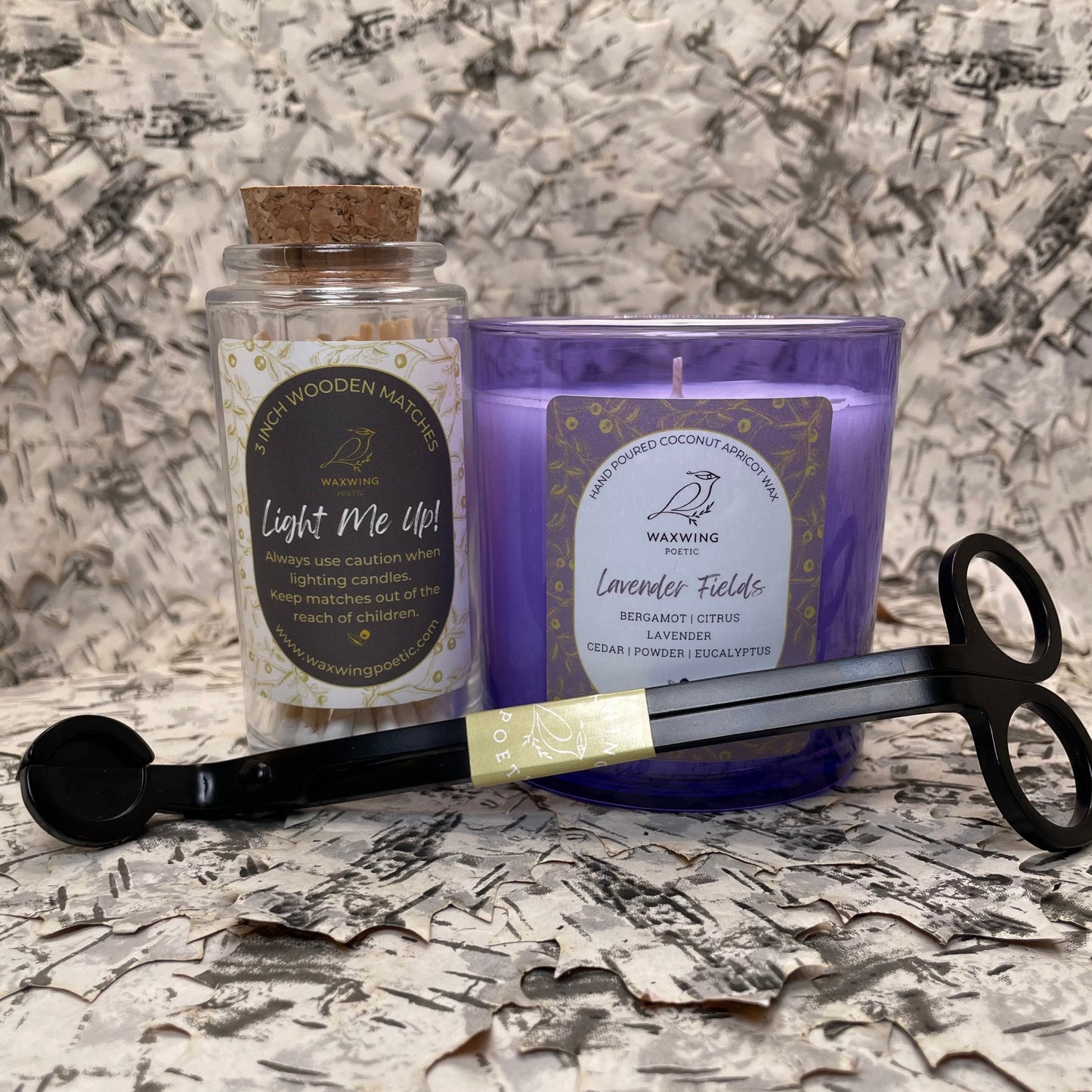 Lavender Fields | Coconut Apricot Wax Candle