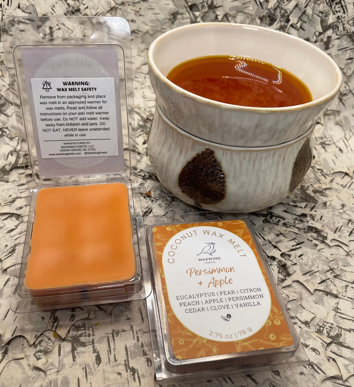 Persimmon + Apple | Coconut Wax Melt