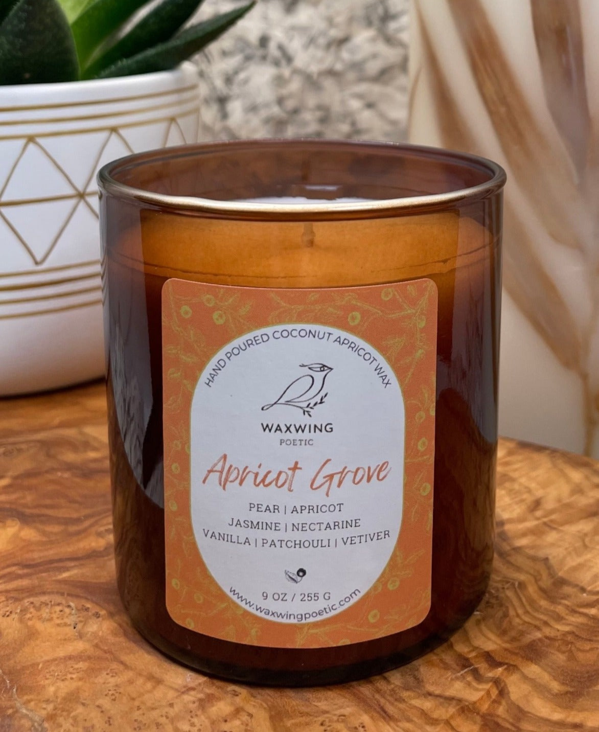 Apricot Grove | Coconut Apricot Wax Candle