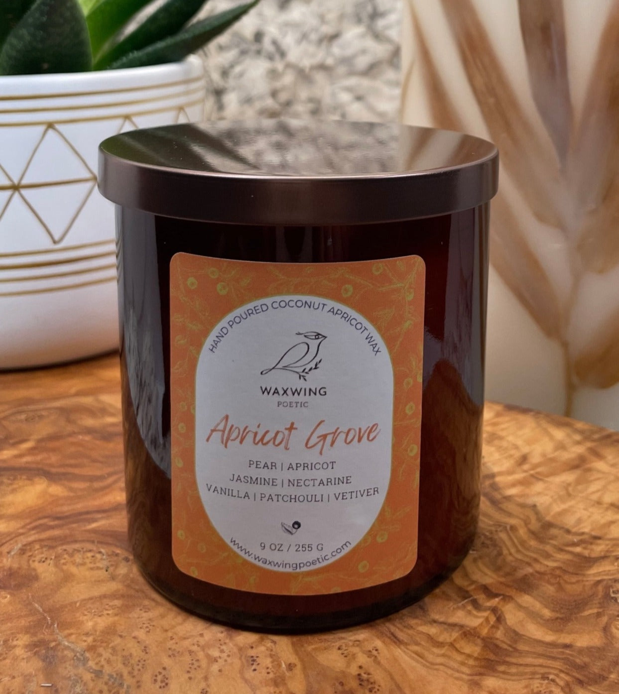 Apricot Grove | Coconut Apricot Wax Candle