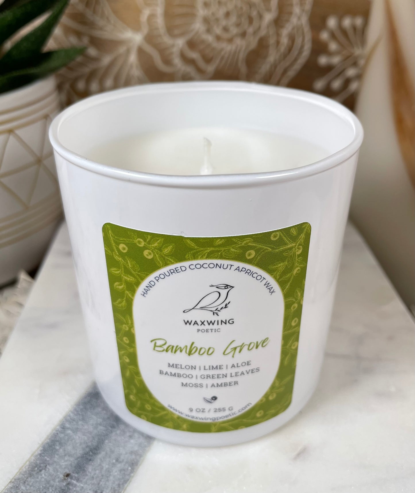 Bamboo Grove | Coconut Apricot Wax Candle
