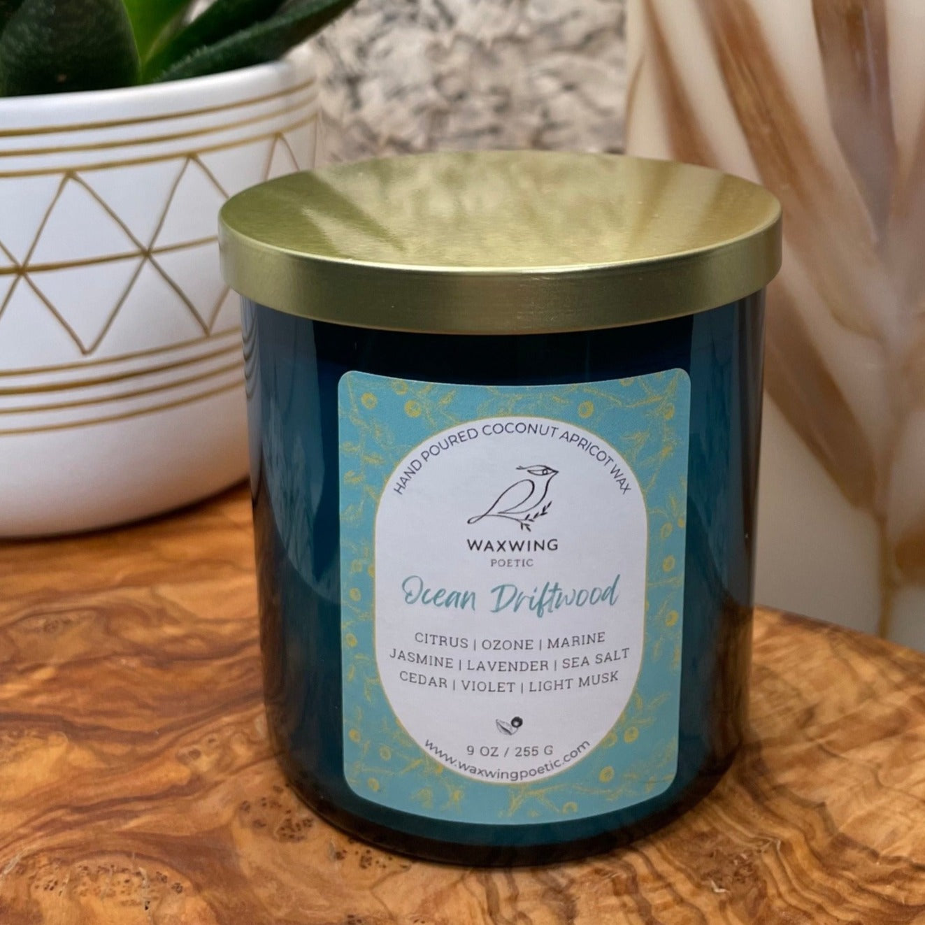 Ocean Driftwood | Coconut Apricot Wax Candle