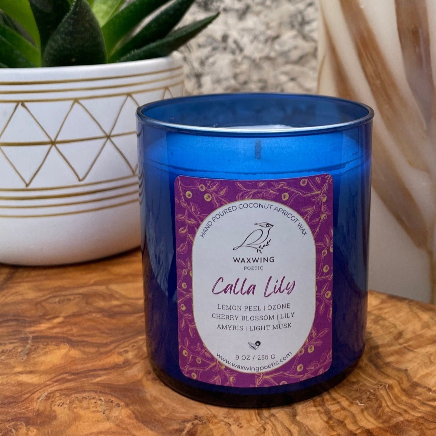Calla Lily | Coconut Apricot Wax Candle