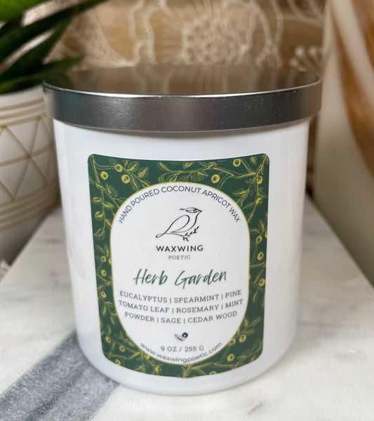 Herb Garden | Coconut Apricot Wax Candle