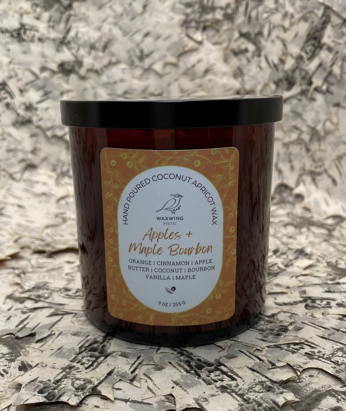Apples + Maple Bourbon | Coconut Apricot Wax Candle