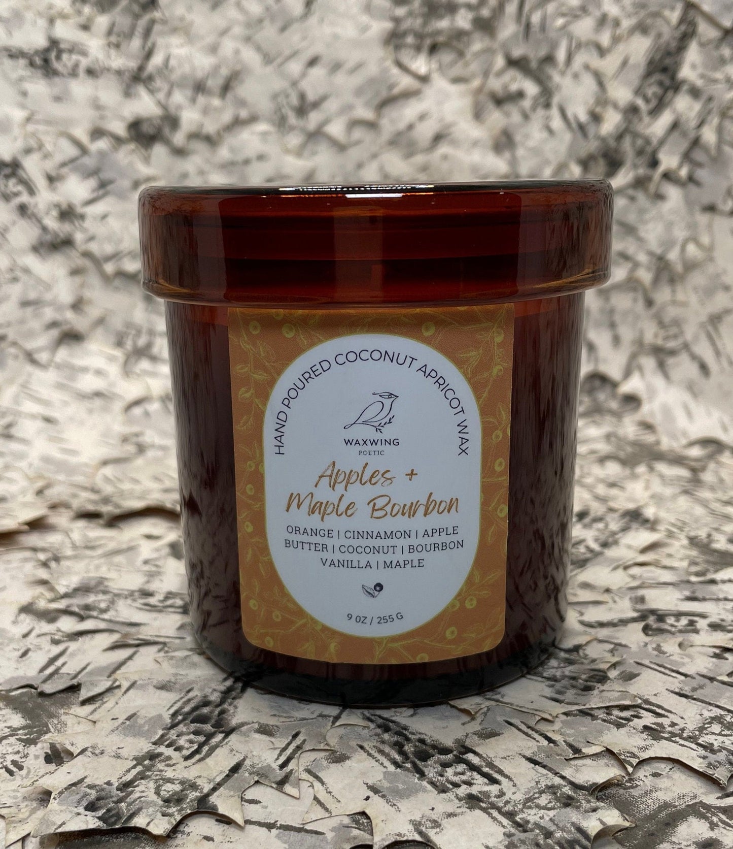 Apples + Maple Bourbon | Coconut Apricot Wax Candle