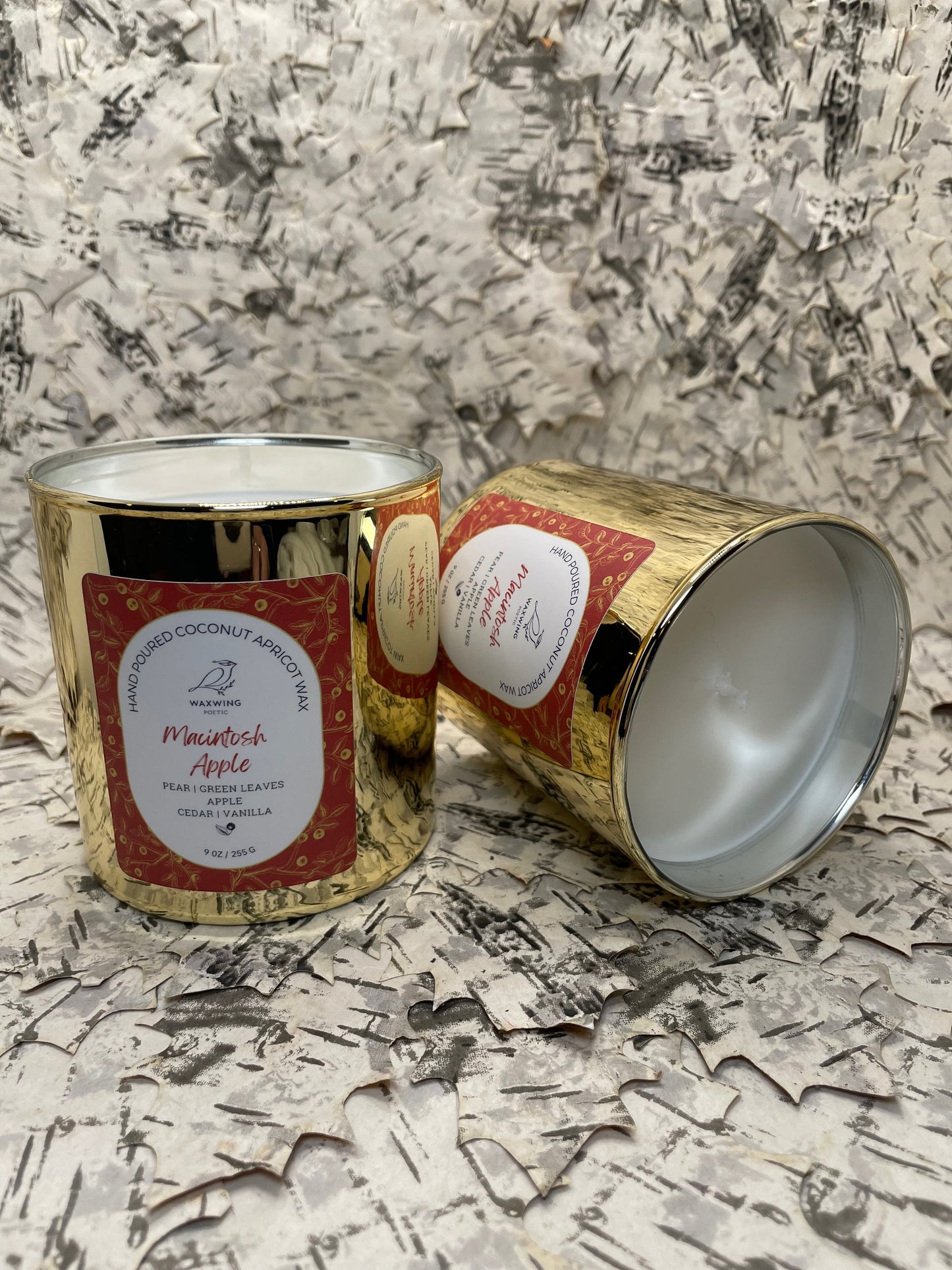 Macintosh Apple | Coconut Apricot Wax Candle