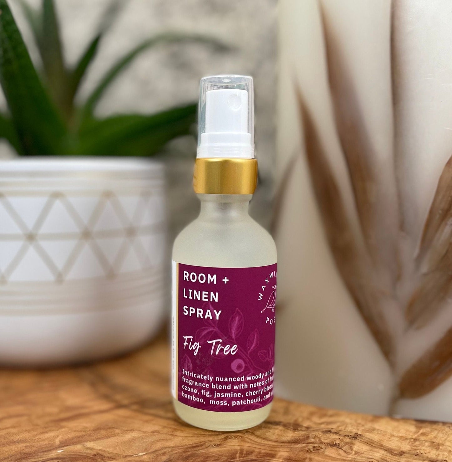 Room + Linen Spray in Frosted Glass Bottle
