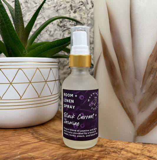 Room + Linen Spray in Frosted Glass Bottle