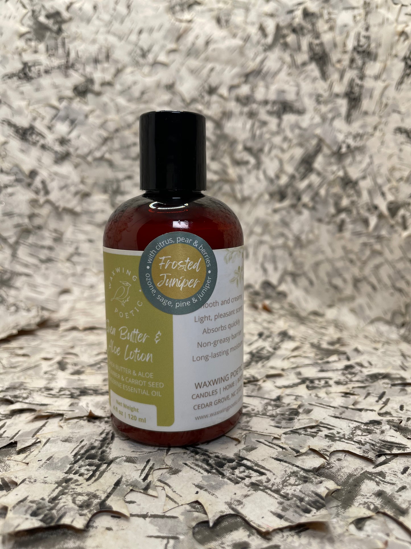 Shea Butter + Aloe Lotion | Frosted Juniper