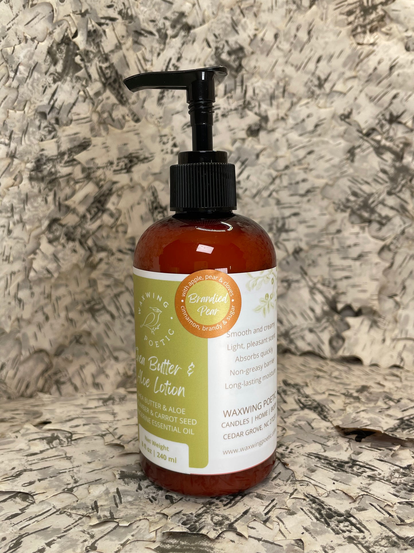 Shea Butter + Aloe Lotion | Brandied Pear
