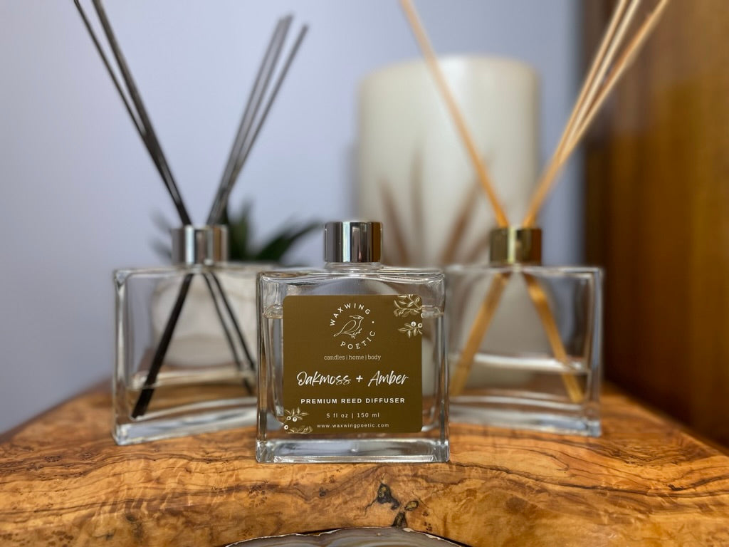 Oakmoss + Amber | Premium Reed Diffuser