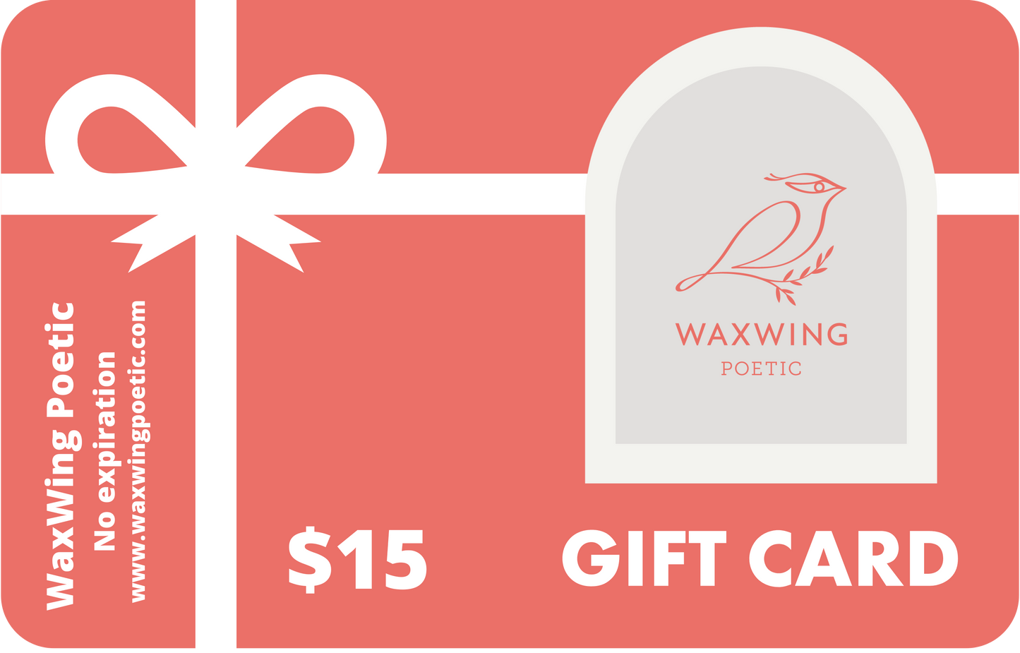 WaxWing Poetic Gift Cards