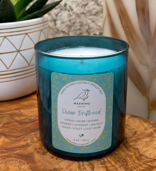Ocean Driftwood | Coconut Apricot Wax Candle