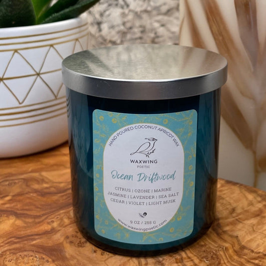 Ocean Driftwood | Coconut Apricot Wax Candle